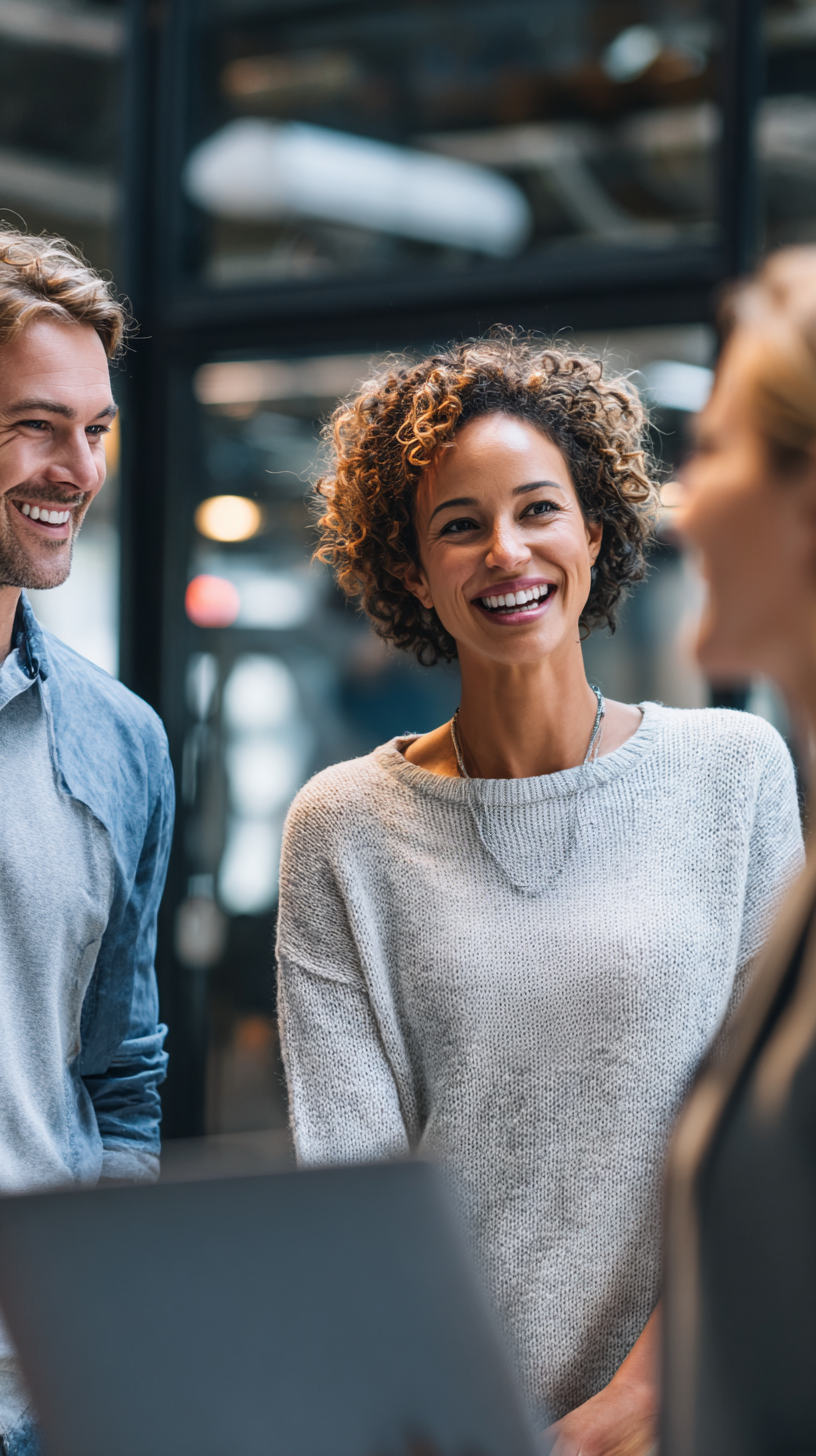 Team beim Brainstorming während einer Weiterbildung